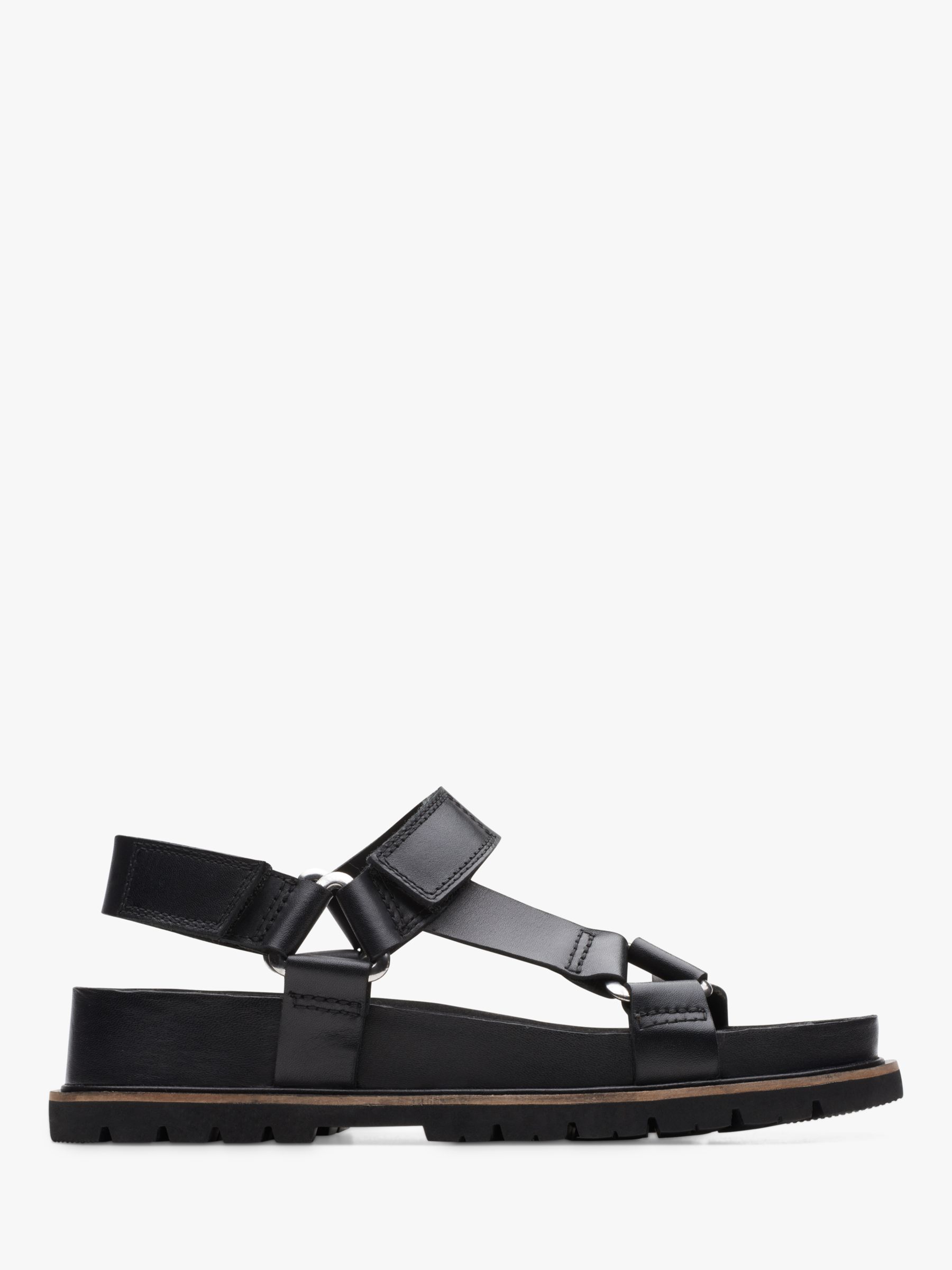 Clarks Orianna Sporty Leather Footbed Sandals - Top Cheapest Brands