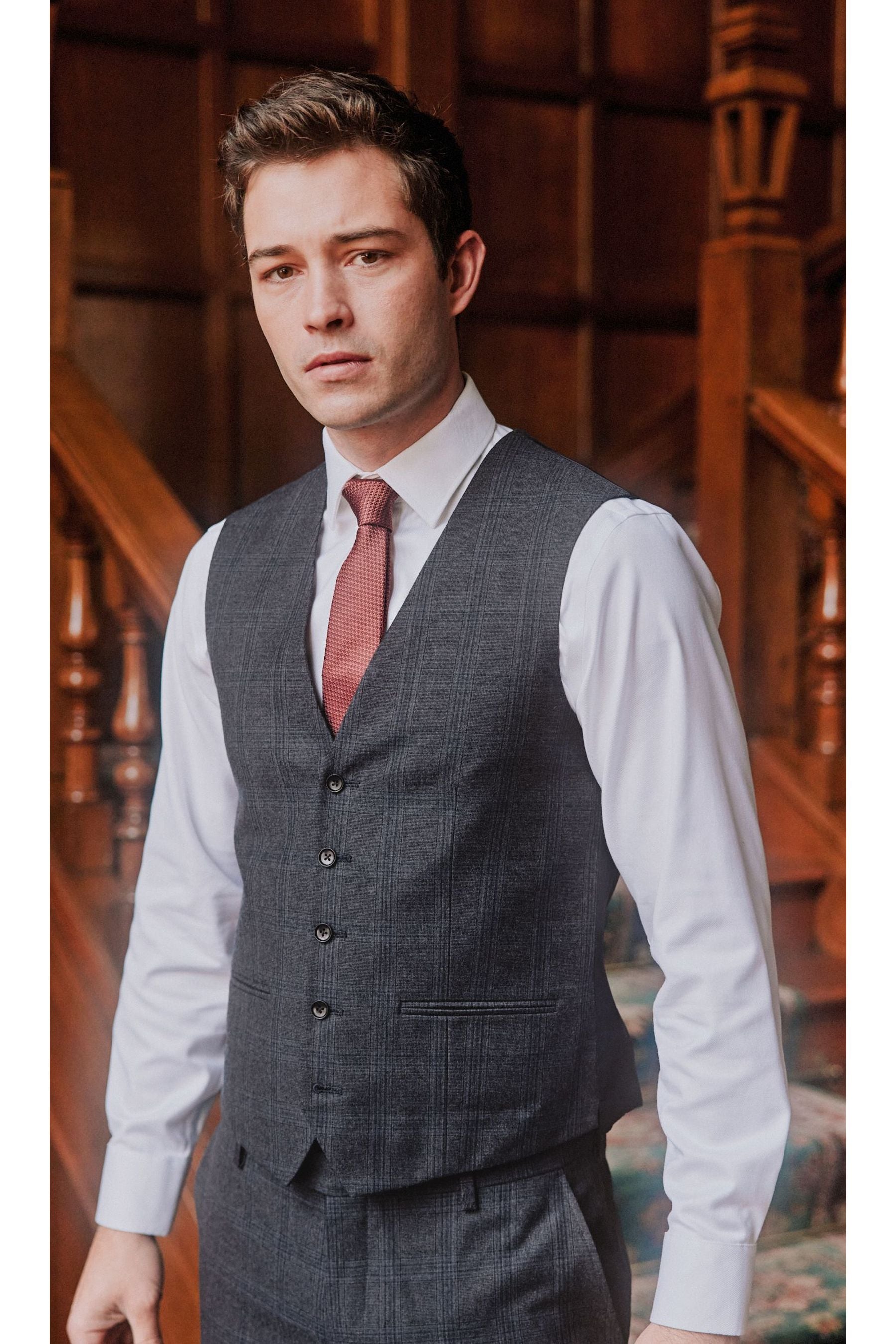 Branded waistcoat on sale